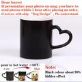 Ljojo Magic Photo Mug Customized with Your Image and Text - Ceramic Tea Cup