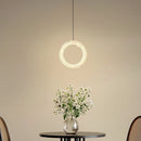 Crystal Heart-shaped Modern Pendant Light for Bedroom Living Room by Ljojo