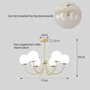 Luxury Iron and Glass Pendant Lamp for Living Room - Modern Style by Ljojo
