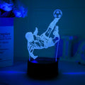 Football Player Night Light 3D Sports Decoration Desk Lamp by Ljojo