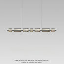 Ljojo Minimalist Copper Pendant Lights with Glass Geometric Design