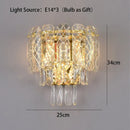Ljojo LED Crystal Ceiling Lamp Modern Square Dimmable Dining Room Fixture