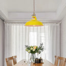 Nordic Color Macaron Chandelier LED Lamp, Modern Dining Table Bedroom Bar Cafe, Multi-color Optional by Ljojo