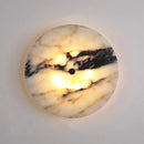 High-end Luxury Marble Led Wall Lamp | Bedroom Clock Room Decoration Atmosphere Light