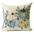 Big Blue Pumpkin Bike White Pillowcase Set for Home Decor - Ljojo