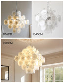 Italian Designer Glass Pendant Light Modern French Living Room Hanging Lamp - Ljojo
