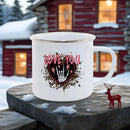 Ljojo Love Enamel Mug Set - Romantic Couples Coffee Cups
