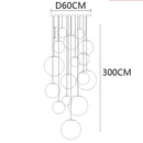 Ljojo LED Pendant Chandeliers for Modern Home Decor Living Room Lighting