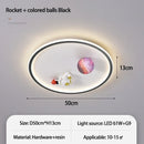 Astronaut LED Ceiling Light Space Children's Room Lamp Boy Bedroom Decor Ljojo