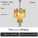 Ljojo Luxury LED Ceiling Pendant Chandeliers for Duplex Staircase & Dining Room