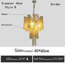 Ljojo Luxury Ceiling Pendant Lights LED Chandeliers for Duplex Staircase & Living Room