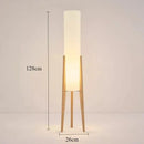 Japanese Wabi-sabi Log Floor Lamp Standing Light for Home Decoration - Ljojo