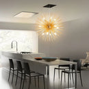 Golden Dandelion Ball Chandelier by Ljojo for Modern Nordic Style Rooms