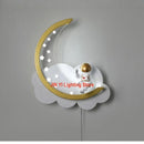 LED Wall Lamps for Aisle Bedside Child Bedroom - Art Design Sconces with Switch - Ljojo