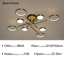 Modern Aluminum LED Ceiling Light Luxury for Living Room Dining Home Indoor, Ljojo Designer Lighting