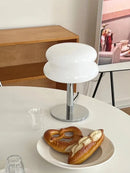 Ljojo Macaron Glass Table Lamp Trichromatic Dimming Bedroom Night Light