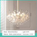 French Medieval Style Blue Crystal Chandelier Pendant Light for Luxury Living Spaces by Ljojo