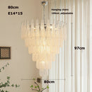 Ljojo Murano Glass E14 LED Indoor Chandelier for Villa - French Art Home Deco