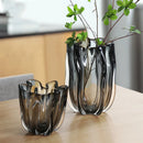 Ljojo™ Glass Vase Floral Decoration - Elegant Arrangement for Home, Living Room, Porch