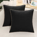 Ljojo Linen Chenille Pillow Case 50x50cm - Comfortable Decorative Cushion Cover
