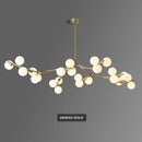Nordic Restaurant Pendant Light Exquisite LED Chandelier by Ljojo for Living and Dining Spaces