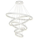 Nordic Ring Led Chandelier for Staircase Living Room - Minimalist Ljojo Glow Lamp