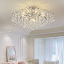 Ljojo Luxury Chrome LED Ceiling Chandelier - Elegant Home Decor and Lighting