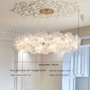 Ljojo Luxury Glass Crystal Chandelier for Living Room, Bedroom, and Study