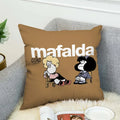 Ljojo 45x45 Short Plush Cushion Cover for Bed, Sofa, Car - 45*45 Throw