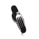 Ljojo 4-in-1 Stainless Steel Camping Utensils Set