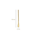 Ljojo Long Handle Stainless Steel Teaspoon for Coffee, Tea, Dessert, and Ice Cream