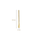 Ljojo Long Handle Stainless Steel Teaspoon for Coffee, Tea, Dessert, and Ice Cream