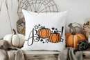 Cute Ghost & Spider Webs Pillow Cover by Ljojo - Perfect for Sofa, Bedroom, Car