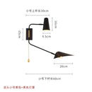 Industrial Copper Swing Arm Wall Lamp Double Head LED E27 Gold/Black/White by Ljojo