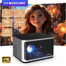 Ljojo™ 4K Android 11 Projector 580 ANSI WiFi6 Voice Control Home Cinema BT5.0