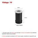 Ljojo Mini LED Stainless Steel Pool Underwater Light - Waterproof Deck Spotlight for Garden & Pathway