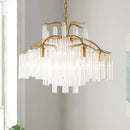 Ljojo European Luxury Crystal Pendant Lighting for Dining Living Room - American Led Lustre Suspension Lampen
