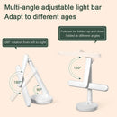 Ljojo LED Rechargeable Desk Lamp Foldable Eye Protection USB Bedroom Lighting