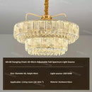 Crystal Pendant Light: Elegant Luxury Villa Chandelier by Ljojo