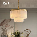 Luxury Marble Pendant Lamp | Modern Chinese Style Living Room Ceiling Light | Ljojo