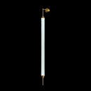 Italian Minimalist Gold Long-Line Tube Floor Lamp, Dimmable LED Wall Lamp for Living Room - Ljojo