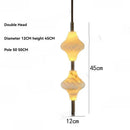 Nordic Modern Gourd Pendant Light for Study Bedroom Living Room by Ljojo
