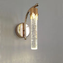 Crystal Minimalist Wall Lamp for Bedroom | LED Lights for Living Room Staircase Indoor Lighting by Ljojo