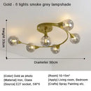 Crystal Glass Ball LED Pendant Chandelier - Modern Minimalist Nordic Art Light by Ljojo