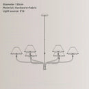 Ljojo Minimalist Villa Led Pendant Light Modern Indoor Chandelier for Home Decor