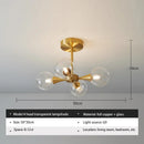 LED Hanging Lamp Modern Round Glass Grand Stylish Home Decoration Pendant Light by Ljojo