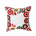 Embroidered Bohemian Pillow Cover by Ljojo - 45x45 Decorative Cushion Case