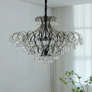 Ljojo Luxury Crystal Chandelier Pendant Light for Living Room