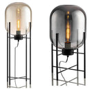 Ljojo Luxury Glass Floor Lamp LED Bedside Table Light Modern Nordic Minimalist Style