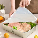 Ljojo Stainless Steel Food Storage Container - Large Capacity Fresh-Keeping Box